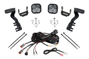 Diode Dynamics 2024+ Toyota Tacoma SS3 LED Ditch Light Kit- Pro White Combo