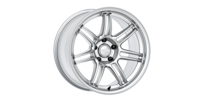 Kansei K17H Seven 18x8.5in / 5x114.3 BP / 35mm Offset / 73.1mm  Bore - Hyper Silver