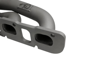 aFe Twisted Steel 304SS Short Header 15-22 Dodge Challenger SC V8-6.2L / 6.4L HEMI Titanium Coating