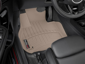 WeatherTech 2017+ Mini Countryman Front FloorLiner - Tan (Fits Auto and Manual Trans; FWD and AWD)