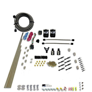 Nitrous Express 8 Cyl Dry Direct Port 2 Solenoids Nitrous Kit (200-600HP) w/o Bottle