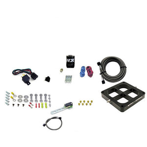 Nitrous Express Dry Single Entry Billet Crossbar Plate System 100-500hp (4500 Flange)- w/o Bottle