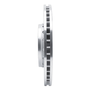 R1 14-23 Dodge Charger Front Right Drilled & Slotted Silver Brake Rotor
