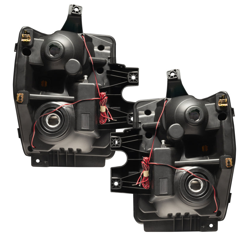 Oracle 08-10 Ford F250 Pre-Assembled Halo Headlights Chrome Housing- w/Simple Controller
