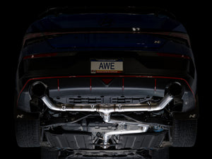 AWE Tuning 22-26 Hyundai Elantra N Track Edition Cat-Back Exhaust - Diamond Black Tips
