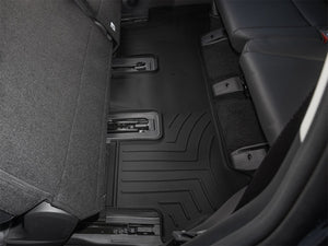 WeatherTech 24-26 Hyundai Santa Fe 2nd Row Rear FloorLiner HP - Black