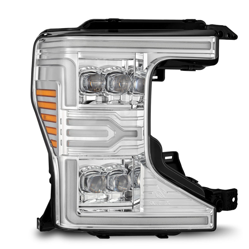 AlphaRex 20-22 Ford F-250/350/450/550 SD NOVA-Series LED Proj Headlights Chrome w/SS & SBDRL