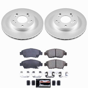 Power Stop 02-06 Acura RSX Front Z23 Coated Brake Kit