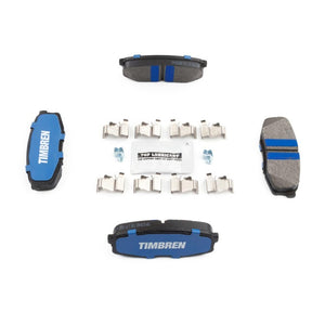 Timbren 08-21 Lexus LX570/Toyota Land Cruiser BES Severe Duty Semi-Metallic Brake Pads - Rear