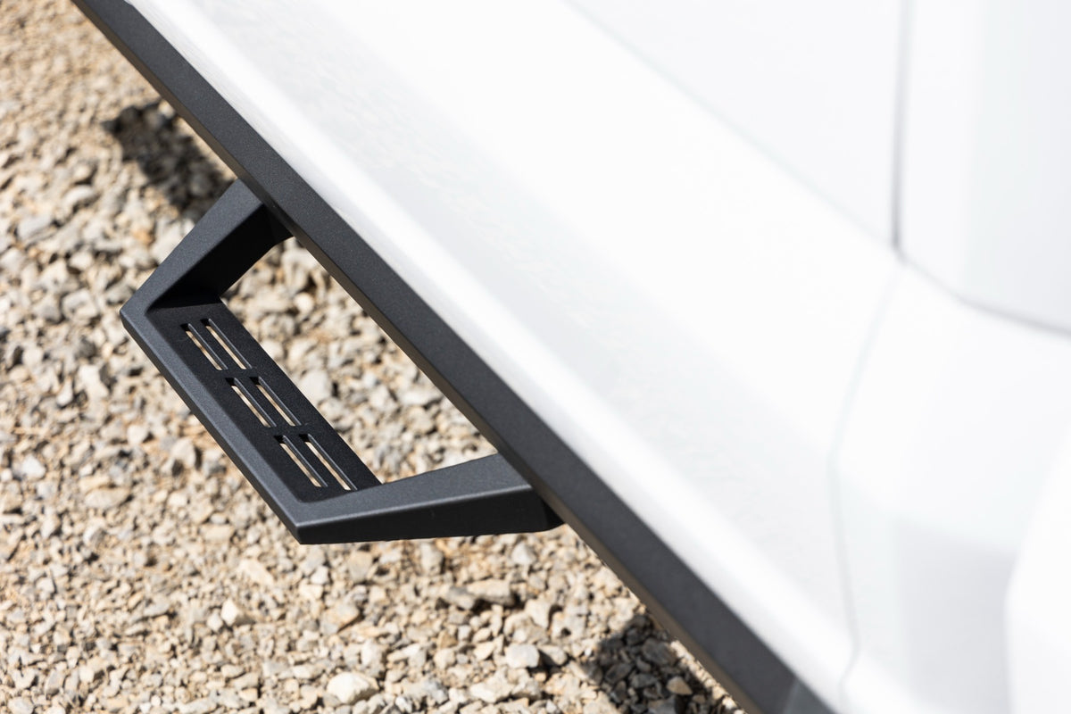 Rough Country SRL2 Adj Aluminum Step Crew Cab | Ford F-150/Lightning/F-250/F-350/Raptor (15-26)