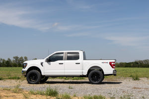 Rough Country SRL2 Adj Aluminum Step Crew Cab | Ford F-150/Lightning/F-250/F-350/Raptor (15-26)
