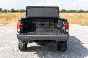 Rough Country Hard Tri-Fold Flip Up Bed Cover | Toyota Tacoma 2WD/4WD (16-23)