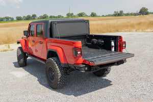 Rough Country Hard Tri-Fold Flip Up Bed Cover 5' Bed | Jeep Gladiator JT 4WD (2020-2026)