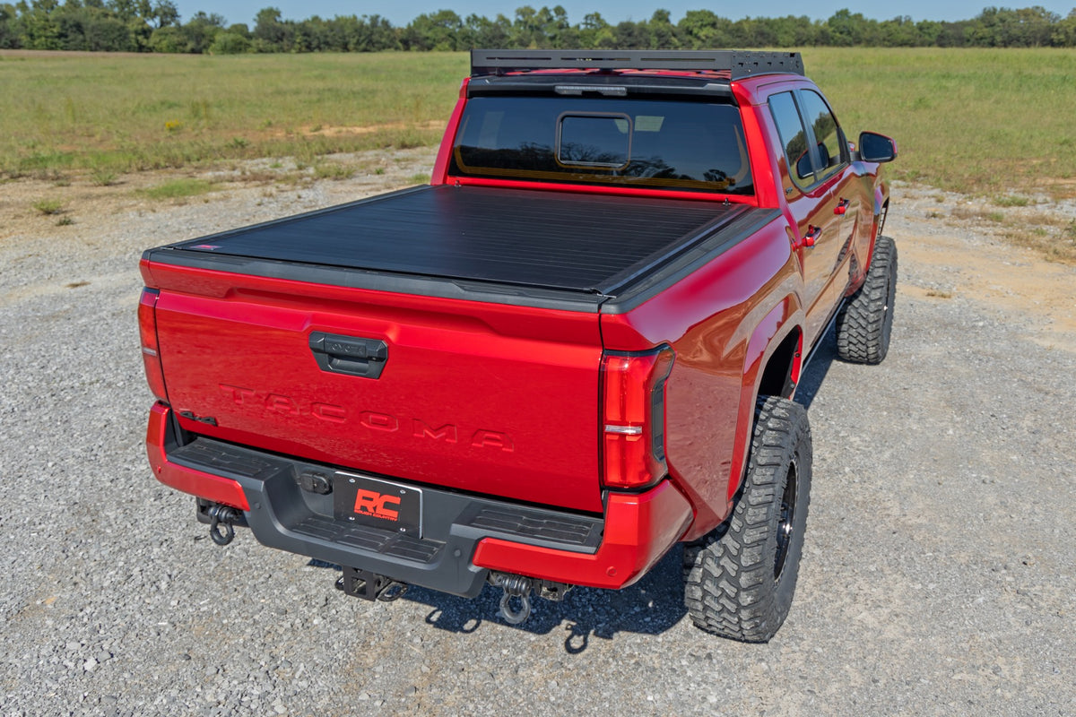 Rough Country Hard Roll Up Bed Cover | Toyota Tacoma 2WD/4WD (2024-2026)