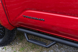 Rough Country Nerf Steps Cab Length | Double Cab | Toyota Tacoma 2WD/4WD (2024-2026)