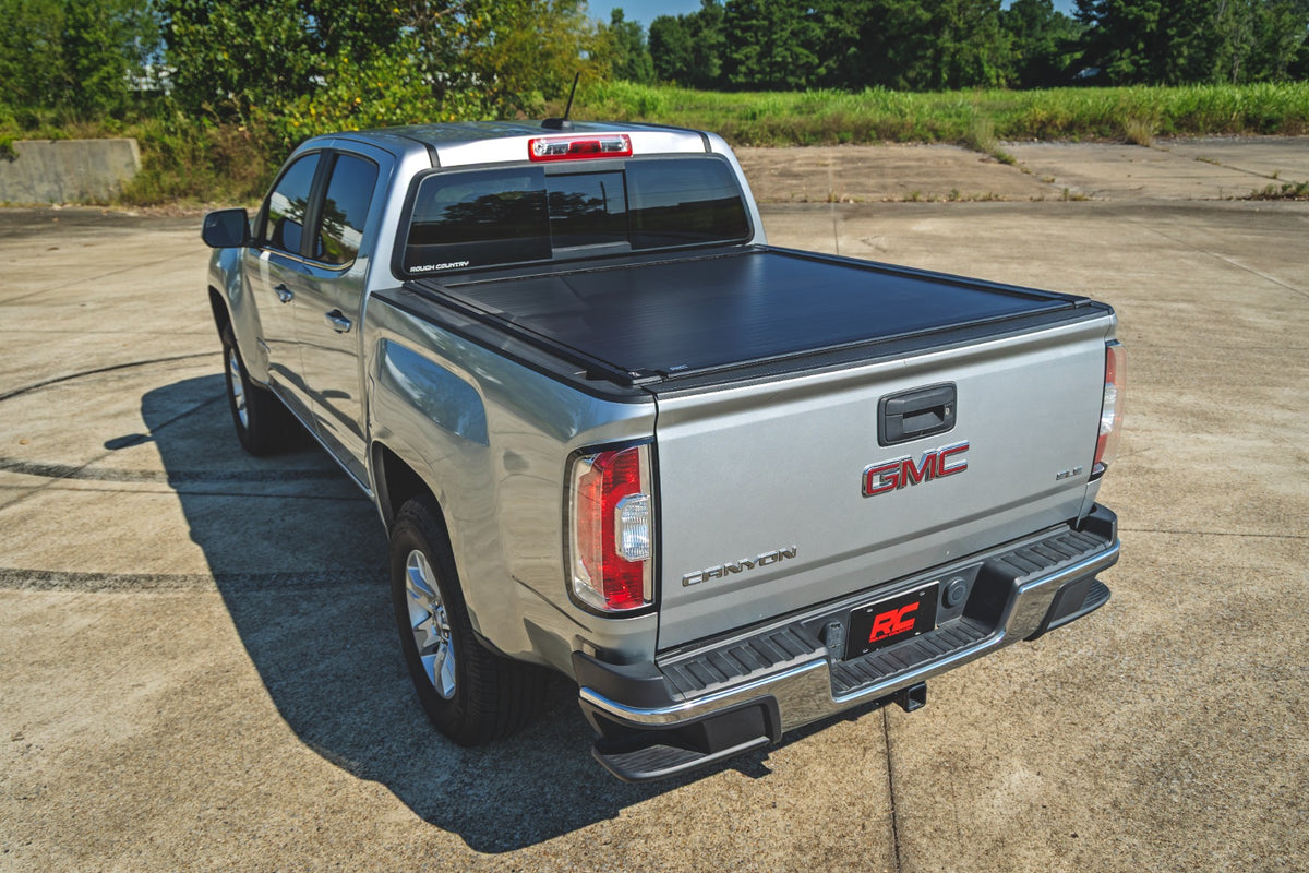 Rough Country Powered Retractable Bed Cover 5' Bed | Chevy/GMC Canyon/Colorado (15-26)