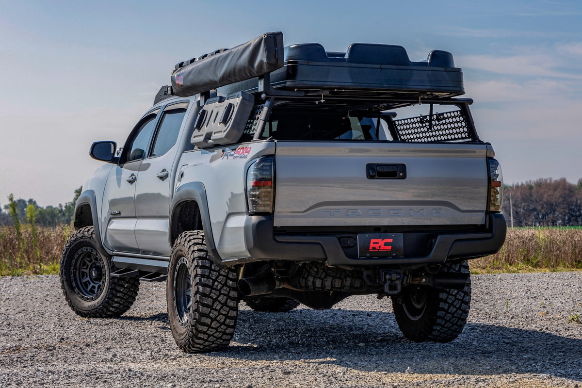Rough Country SRL2 Adj Aluminum Step Double Cab | Toyota Tacoma 2WD/4WD (2005-2023)