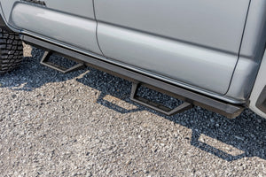 Rough Country SRL2 Adj Aluminum Step Double Cab | Toyota Tacoma 2WD/4WD (2005-2023)