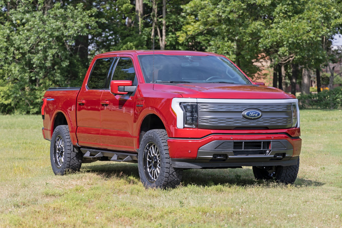Rough Country 3 Inch Lift Kit Forged UCA | Ford F-150 Lightning 4WD (2022-2026)