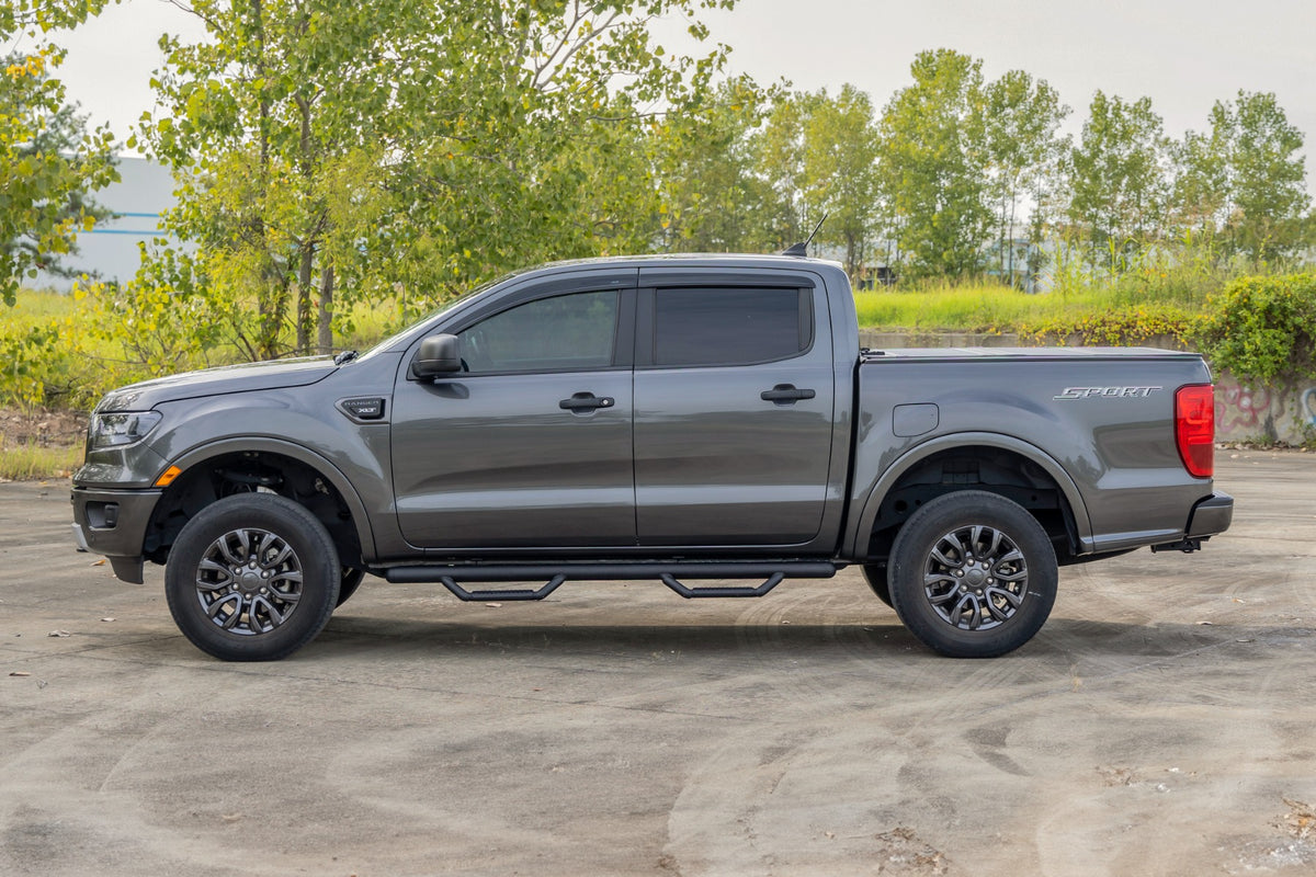 Rough Country Nerf Steps Cab Length | Crew Cab | Ford Ranger 2WD/4WD (2019-2026)