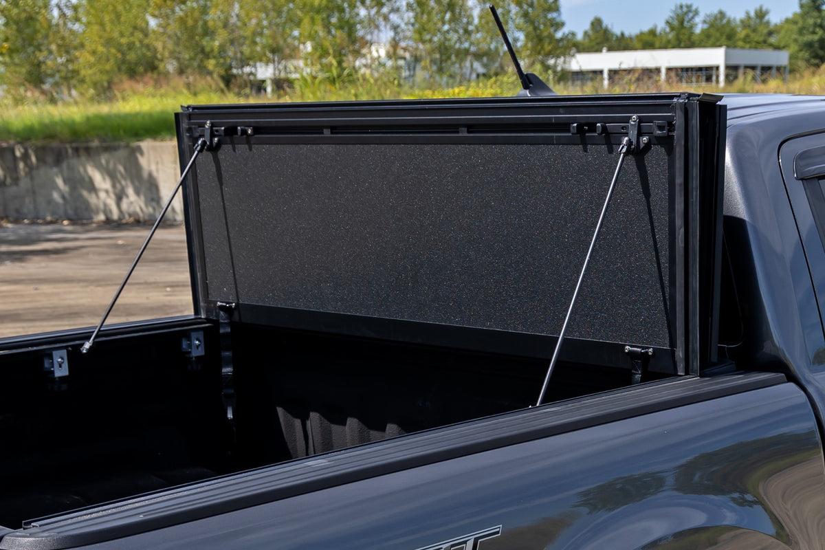 Rough Country Hard Tri-Fold Flip Up Bed Cover | Ford Ranger 2WD/4WD (19-23)