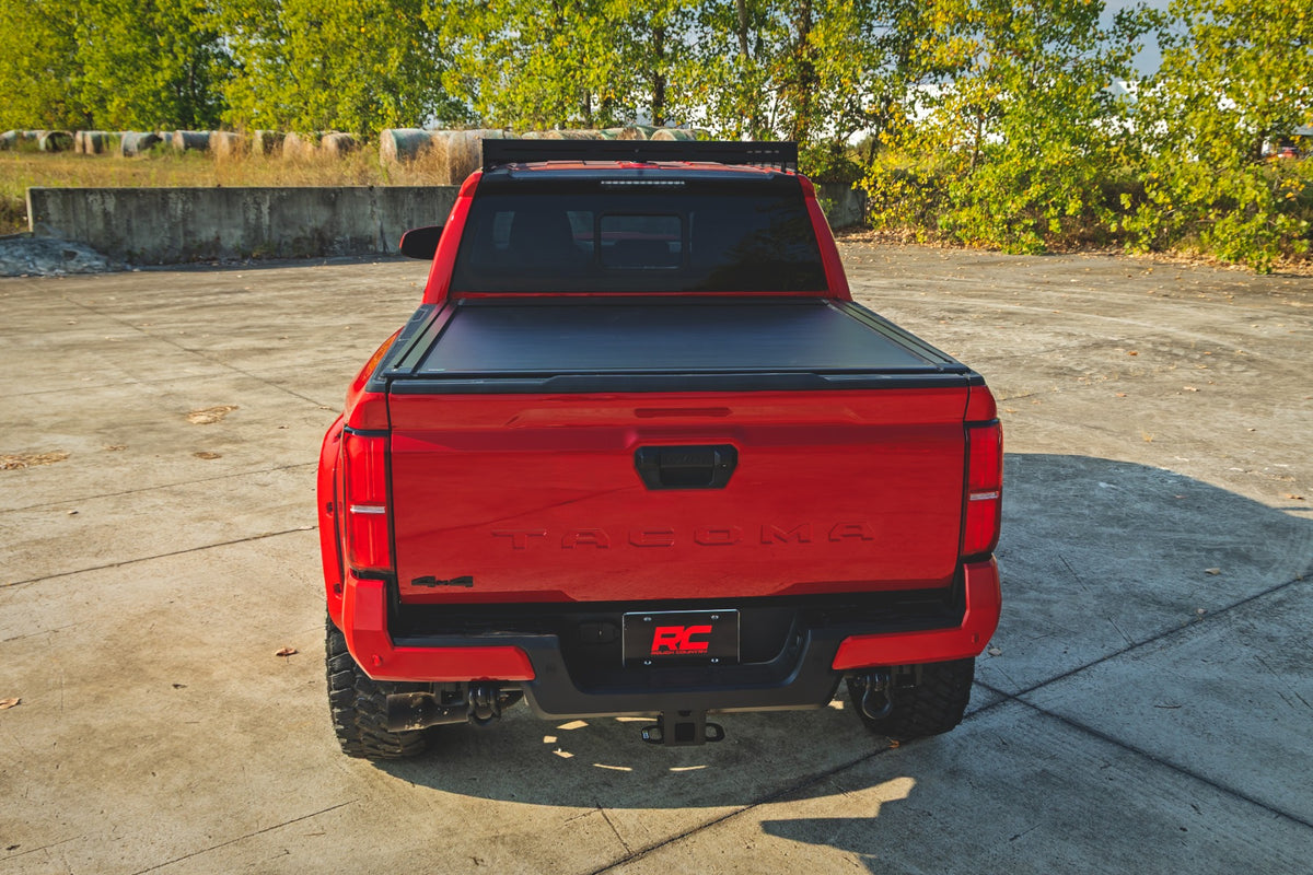 Rough Country Powered Retractable Bed Cover 5' Bed | Toyota Tacoma 2WD/4WD (2024-2026)