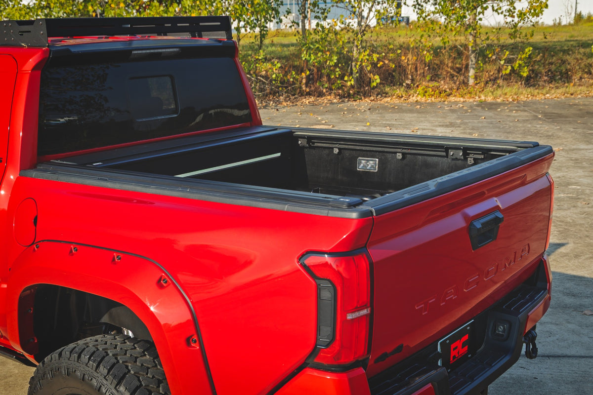 Rough Country Powered Retractable Bed Cover 5' Bed | Toyota Tacoma 2WD/4WD (2024-2026)