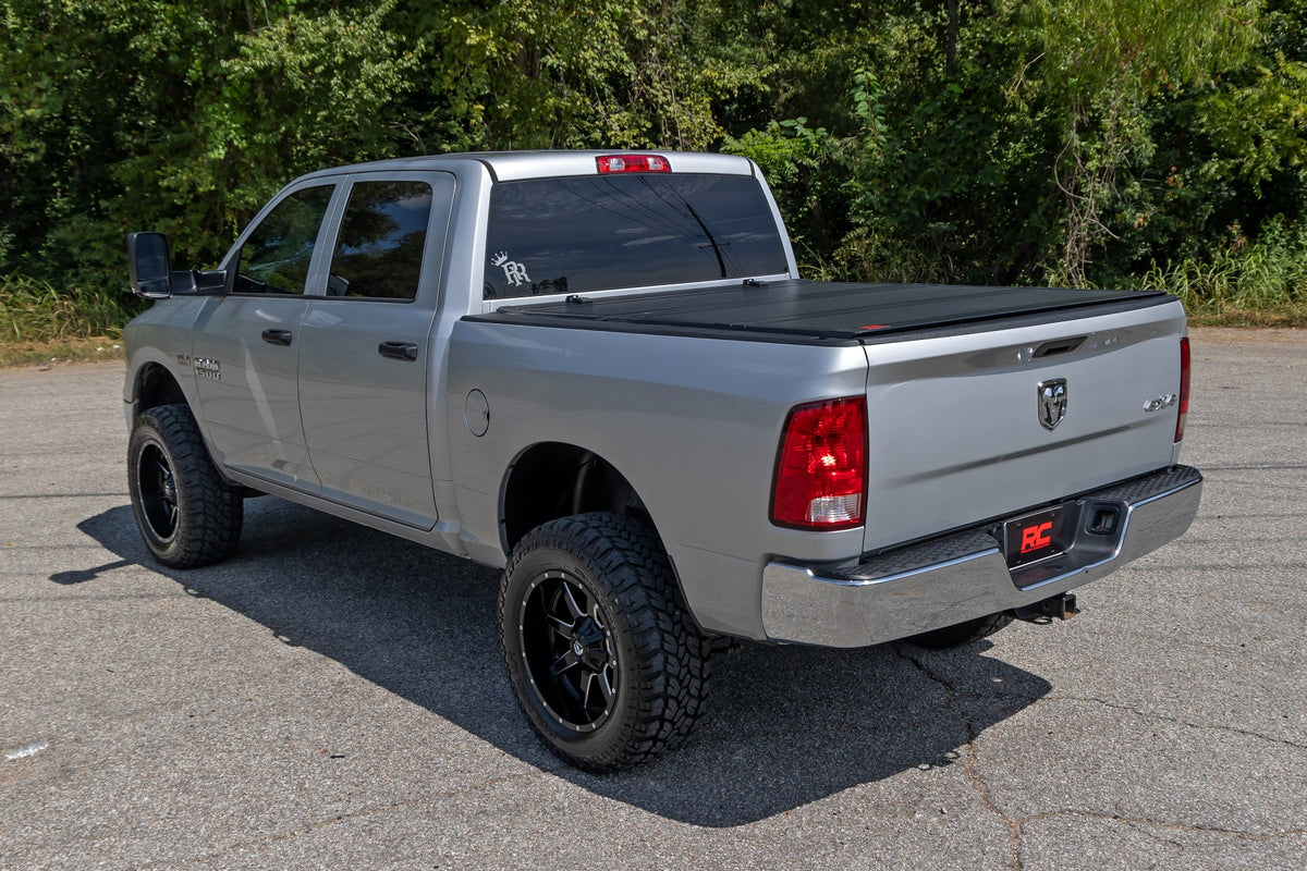 Rough Country Hard Tri-Fold Flip Up Bed Cover 5'7