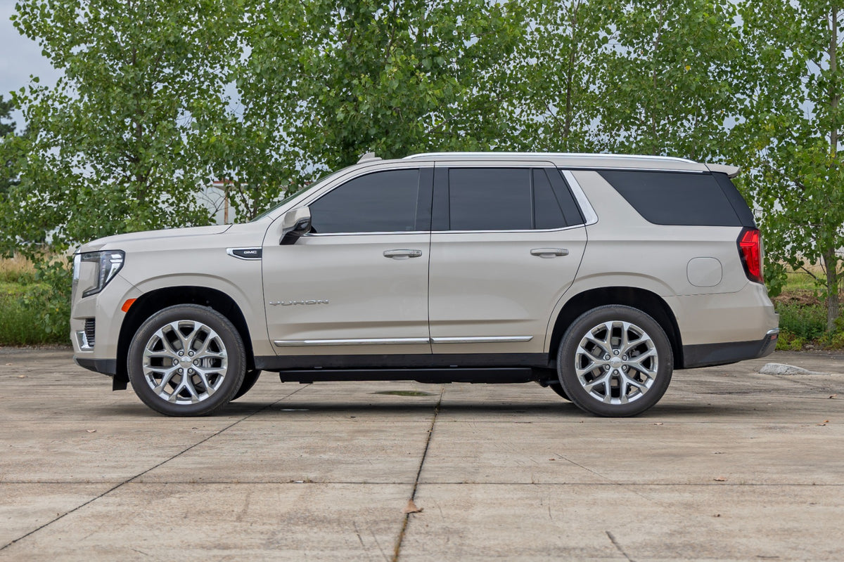 Rough Country Power Running Boards Dual Electric Motor | Crew Cab | Chevy/GMC Tahoe/Yukon (21-26)