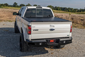 Rough Country Hard Tri-Fold Flip Up Bed Cover | Ford F-150 2WD/4WD (04-14)