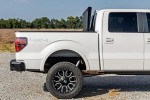 Rough Country Hard Tri-Fold Flip Up Bed Cover | Ford F-150 2WD/4WD (04-14)