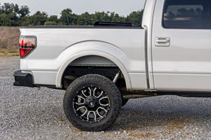 Rough Country Hard Tri-Fold Flip Up Bed Cover | Ford F-150 2WD/4WD (04-14)