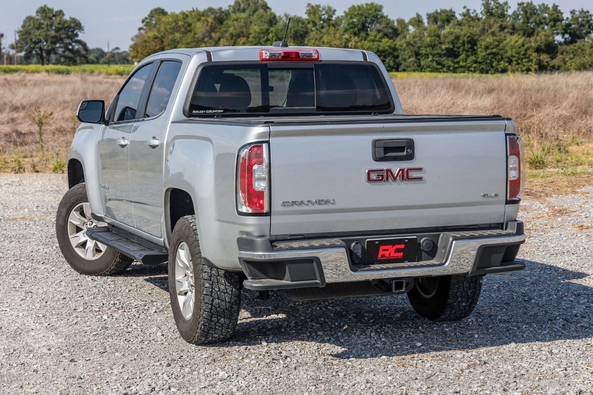 Rough Country HD2 Aluminum Running Boards Crew Cab | Chevy/GMC Canyon/Colorado (15-26)