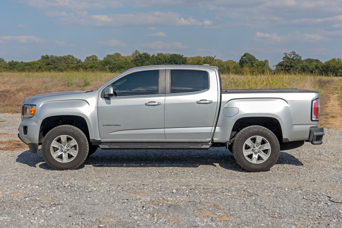 Rough Country HD2 Aluminum Running Boards Crew Cab | Chevy/GMC Canyon/Colorado (15-26)