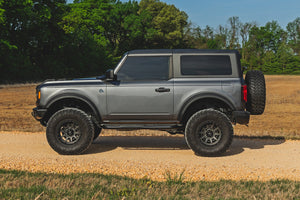 Rough Country Nerf Steps 3-Inch Tube | 2-Door | Ford Bronco 4WD (2021-2026)