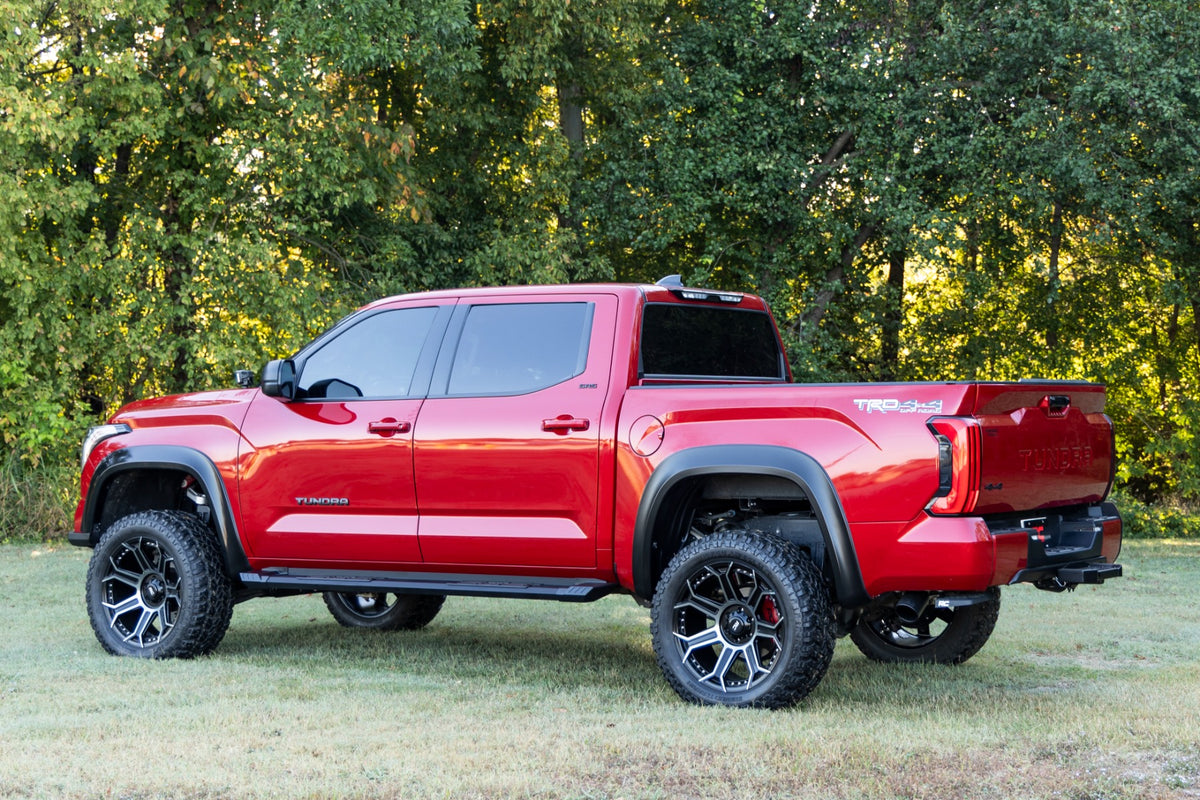 Rough Country HD2 Aluminum Running Boards CrewMax | Toyota Tundra 2WD/4WD (2022-2026)