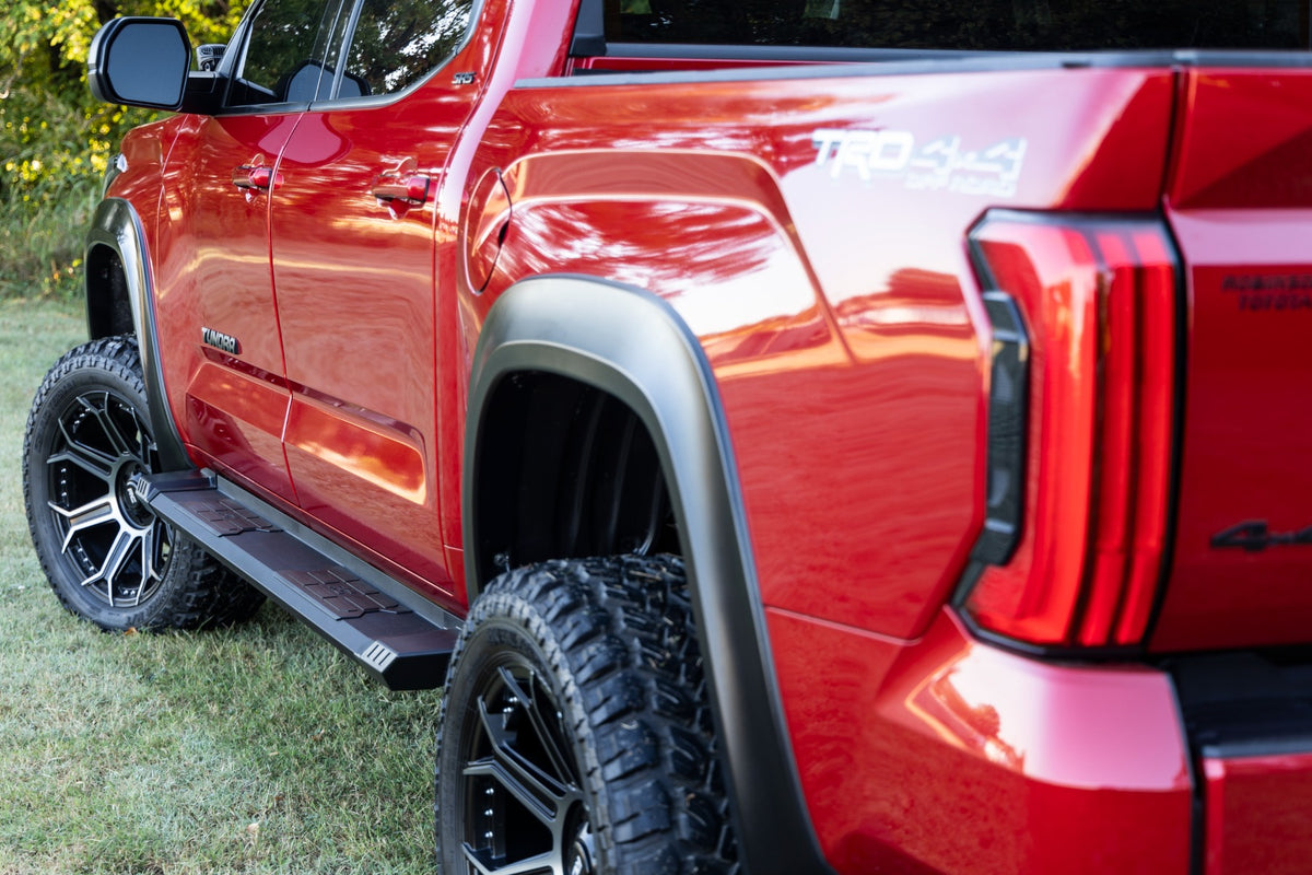 Rough Country HD2 Aluminum Running Boards CrewMax | Toyota Tundra 2WD/4WD (2022-2026)