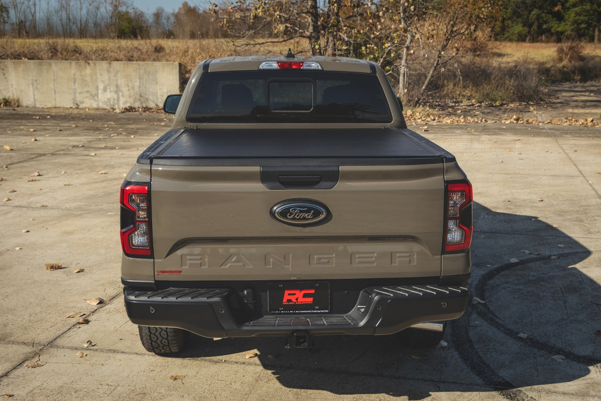 Rough Country Hard Roll Up Bed Cover 5' Bed | Ford Ranger 2WD/4WD (2024-2025)