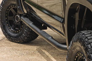 Rough Country Nerf Steps 3-Inch Tube | CrewMax | Toyota Tundra 4WD/2WD (2007-2021)