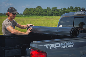 Rough Country Hard Roll Up Bed Cover | Toyota Tacoma 2WD/4WD (2016-2023)