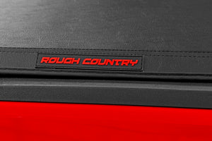 Rough Country Soft Tri-Fold Bed Cover 5' Bed | Jeep Gladiator JT 4WD (2020-2026)