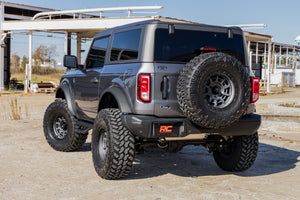 Rough Country Nerf Steps Wheel to Wheel | 2 Door | Ford Bronco (2 Door) 4WD (2021-2026)