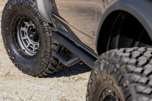 Rough Country Nerf Steps Wheel to Wheel | 2 Door | Ford Bronco (2 Door) 4WD (2021-2026)