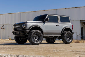 Rough Country Nerf Steps Wheel to Wheel | 2 Door | Ford Bronco (2 Door) 4WD (2021-2026)