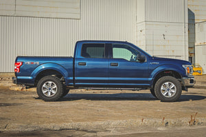 Rough Country AC2 Running Boards Amber/White | Crew Cab | Ford F-150/Lightning/F-250/F-350/Raptor (15-26)