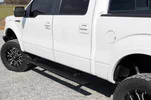 Rough Country Power Running Boards Dual Electric Motor | Crew Cab | Ford F-150 (09-14)