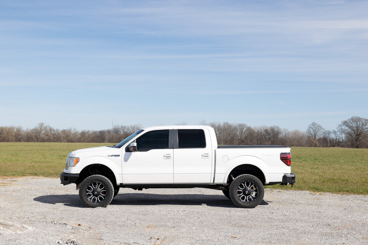 Rough Country Power Running Boards Dual Electric Motor | Crew Cab | Ford F-150 (09-14)