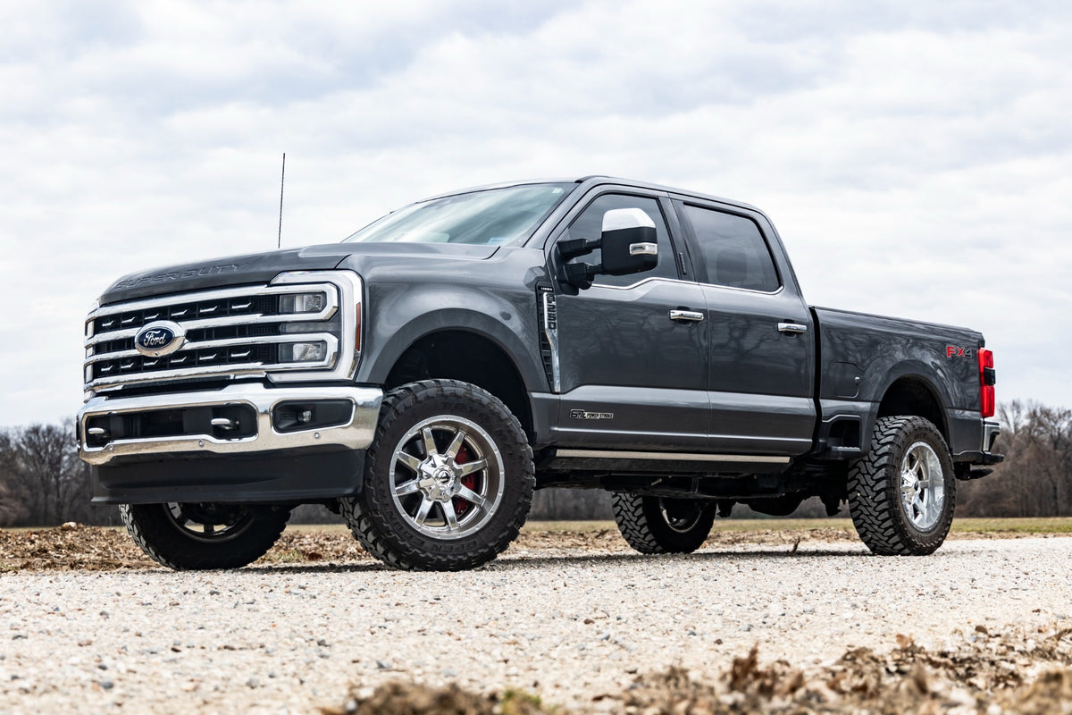 Rough Country 2 Inch Leveling Kit Track Bar Bracket | Ford F-250/F-350 Super Duty (17-26)