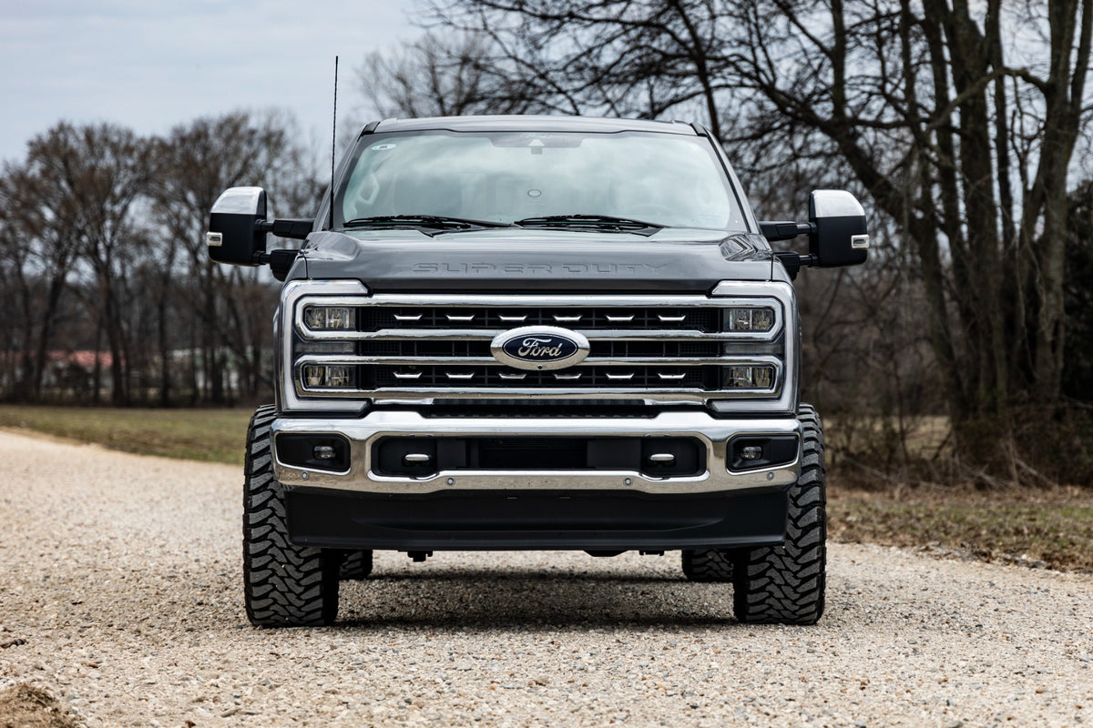 Rough Country 2 Inch Leveling Kit Track Bar Bracket | Ford F-250/F-350 Super Duty (17-26)