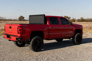 Rough Country Hard Tri-Fold Flip Up Bed Cover | Chevy/GMC 1500/2500HD/3500HD (14-19)
